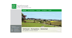 Desktop Screenshot of agriconcept.de
